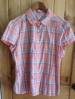 L.L. Bean Lightweight Cotton Blouse - XL